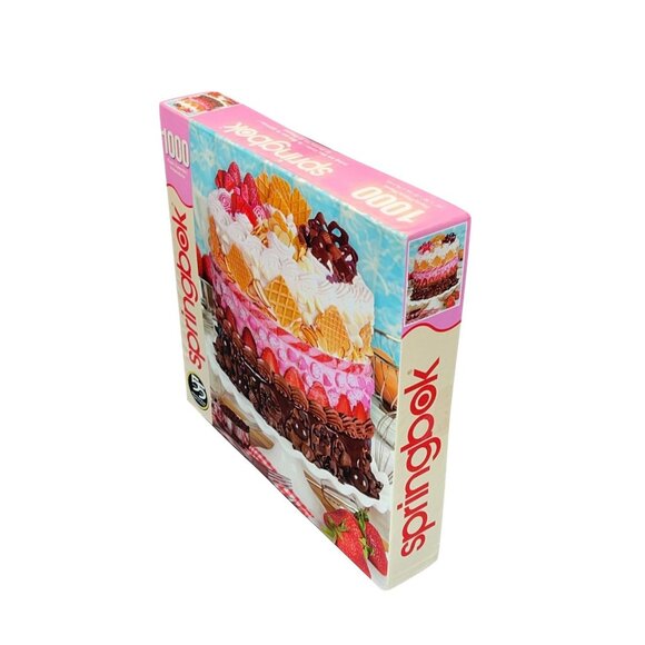 Springbok Jigsaw Puzzle ICING ON THE CAKE 1000 Pieces‎ PZL33-10815 EUC - Picture 4 of 5